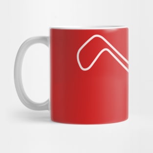 Circuit Zolder [outline] Mug